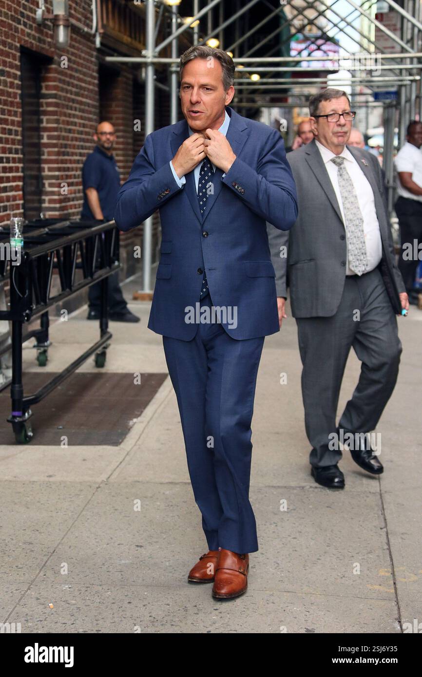 Jake Tapper made an appearance at 'The Late Show With Stephen Colbert ...