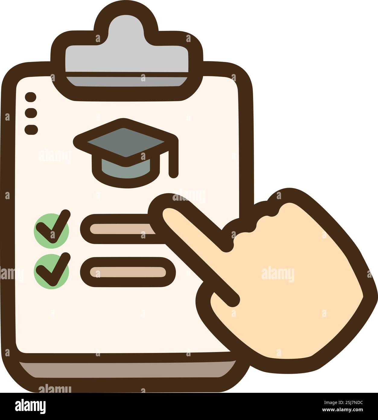 Study program vector doodle illustration and graphic Stock Vector Image ...