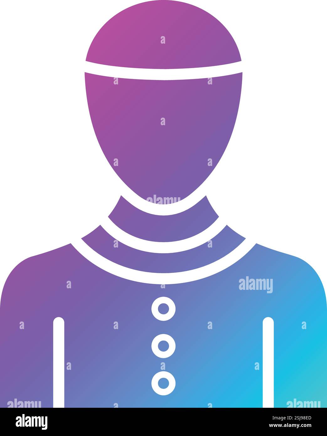 Man Vector Icon Design Illustration Stock Vector