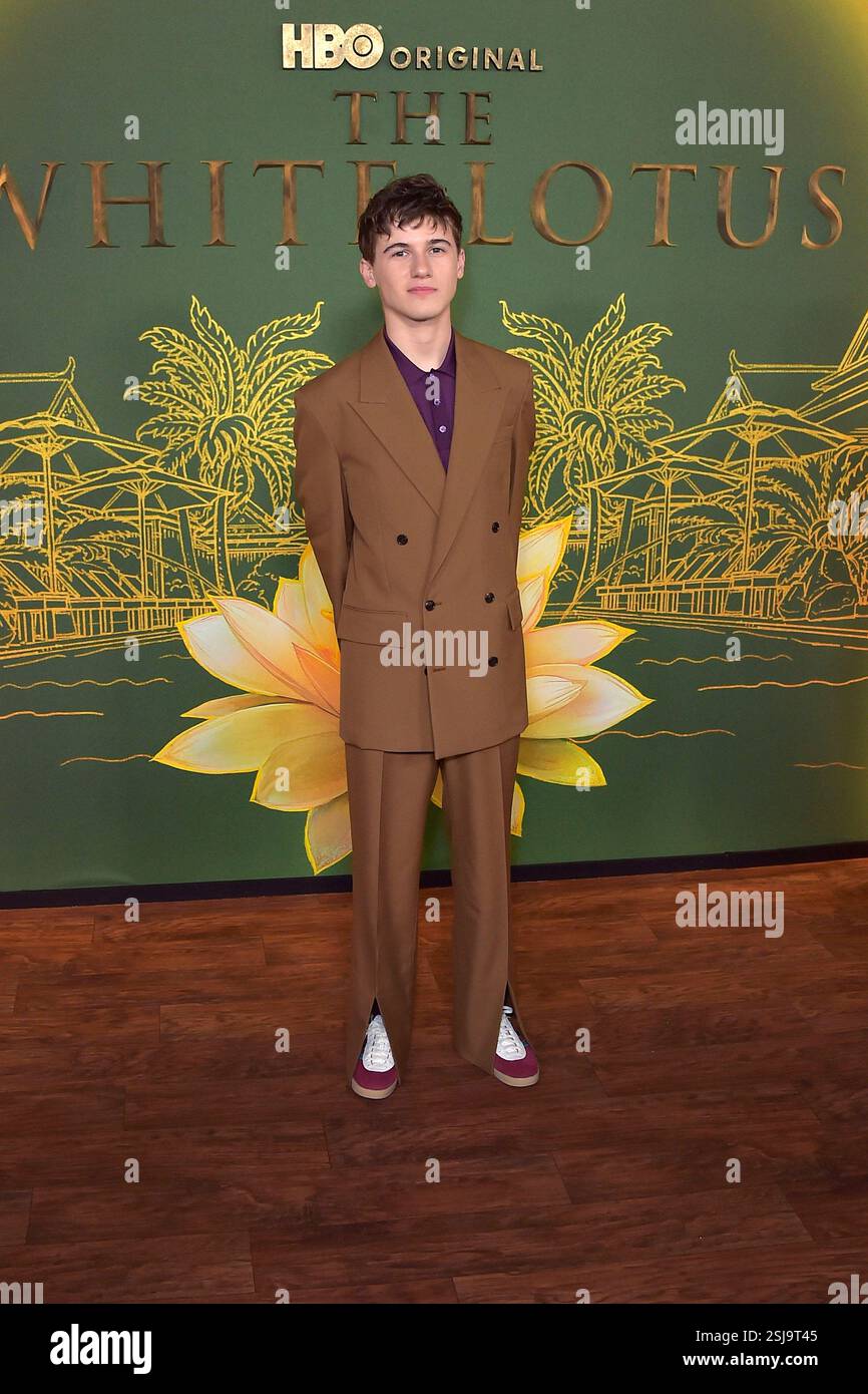Sam Nivola bei der Premiere der 3. Staffel der HBO Serie The White ...