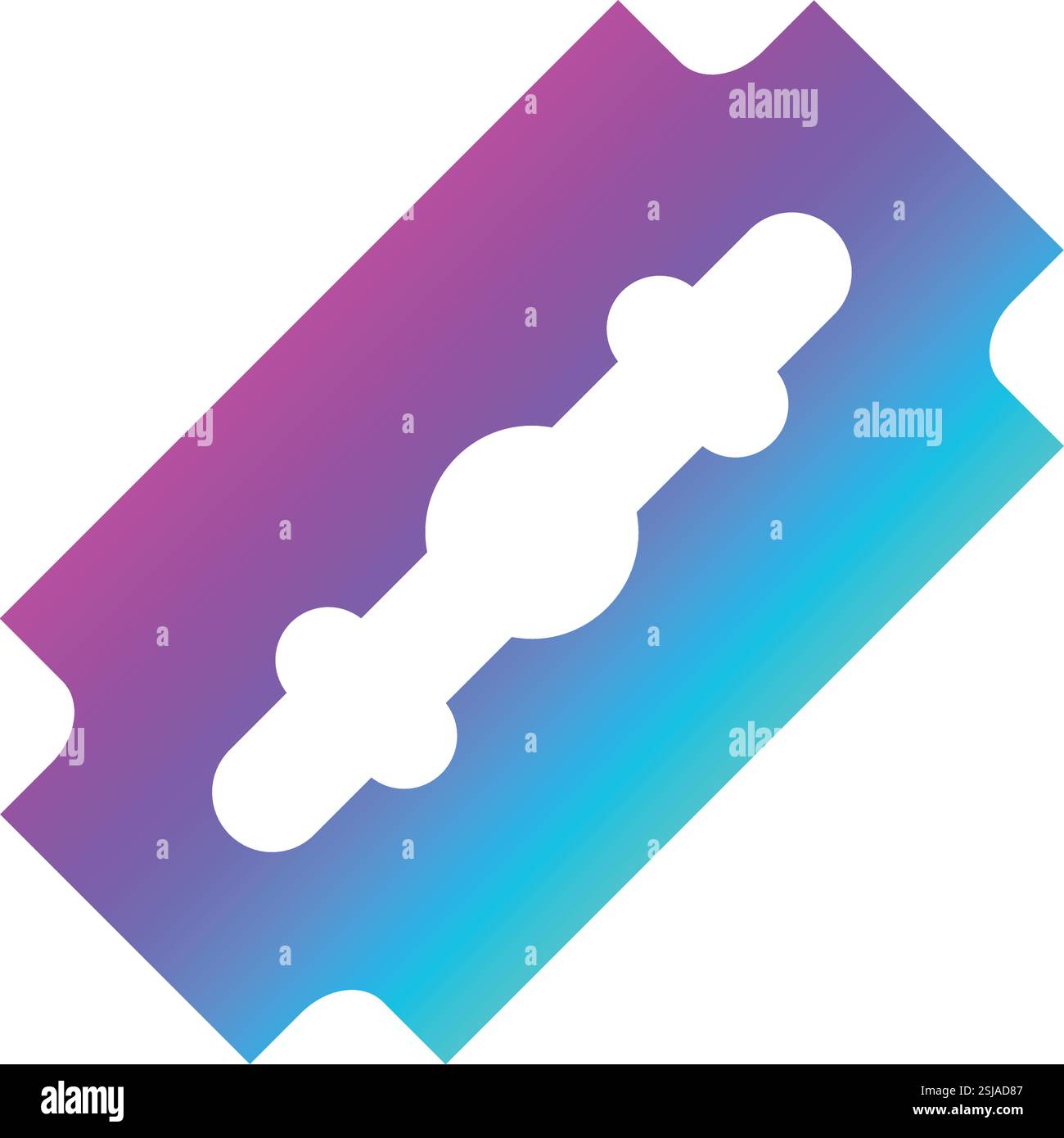 Blade Vector Icon Design Illustration Stock Vector