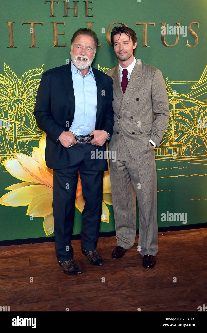 Arnold Schwarzenegger, mit Sohn Patrick Schwarzenegger bei der Premiere