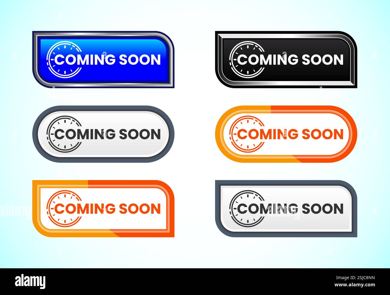 Advertising coming soon button design illustration, Promotion sign ...
