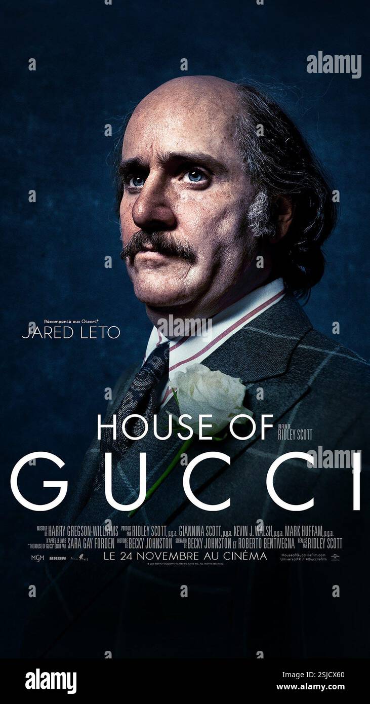 House of Gucci Year : 2021 USA / Canada Director : Ridley Scott Jared ...