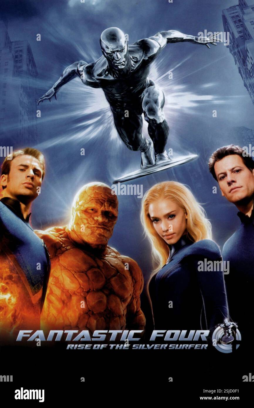 Fantastic Four Rise Of The Silver Surfer Poster Fantastic Four Rise Fantastic Four Rise Of The Silver Surfer Poster Fantastic Four Rise