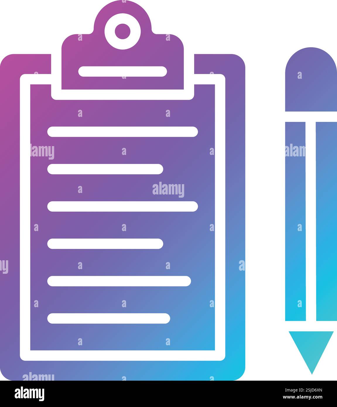 Contract Vector Icon Design Illustration Stock Vector