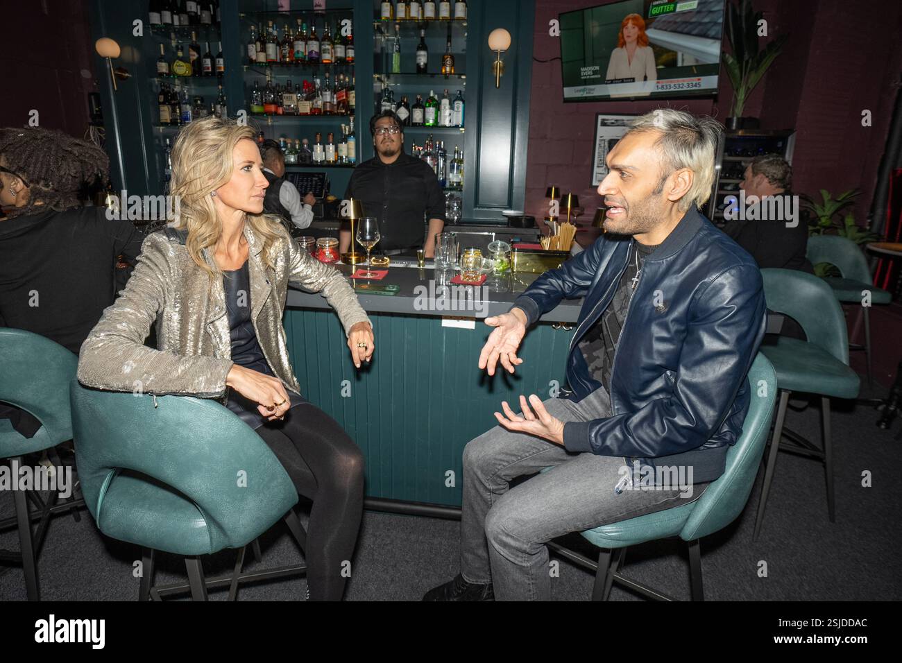 Lady Victoria Hervey and Jeetendr Sehdev attends the Park Magazine ...