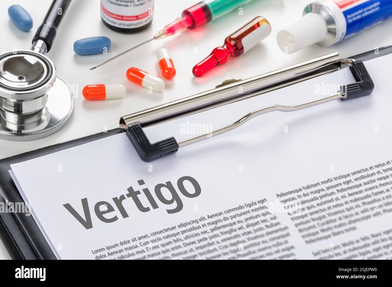 Vertigo Stock Photo