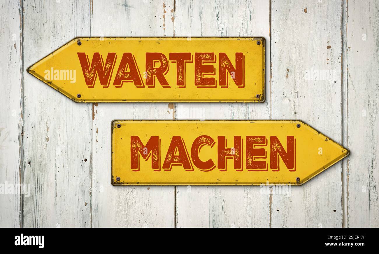 Waitido Wait information hi-res stock photography and images - Alamy