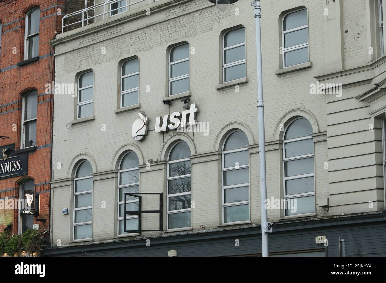 Dublin, Ireland - 11th February 2025 - the former USIT Office building ...