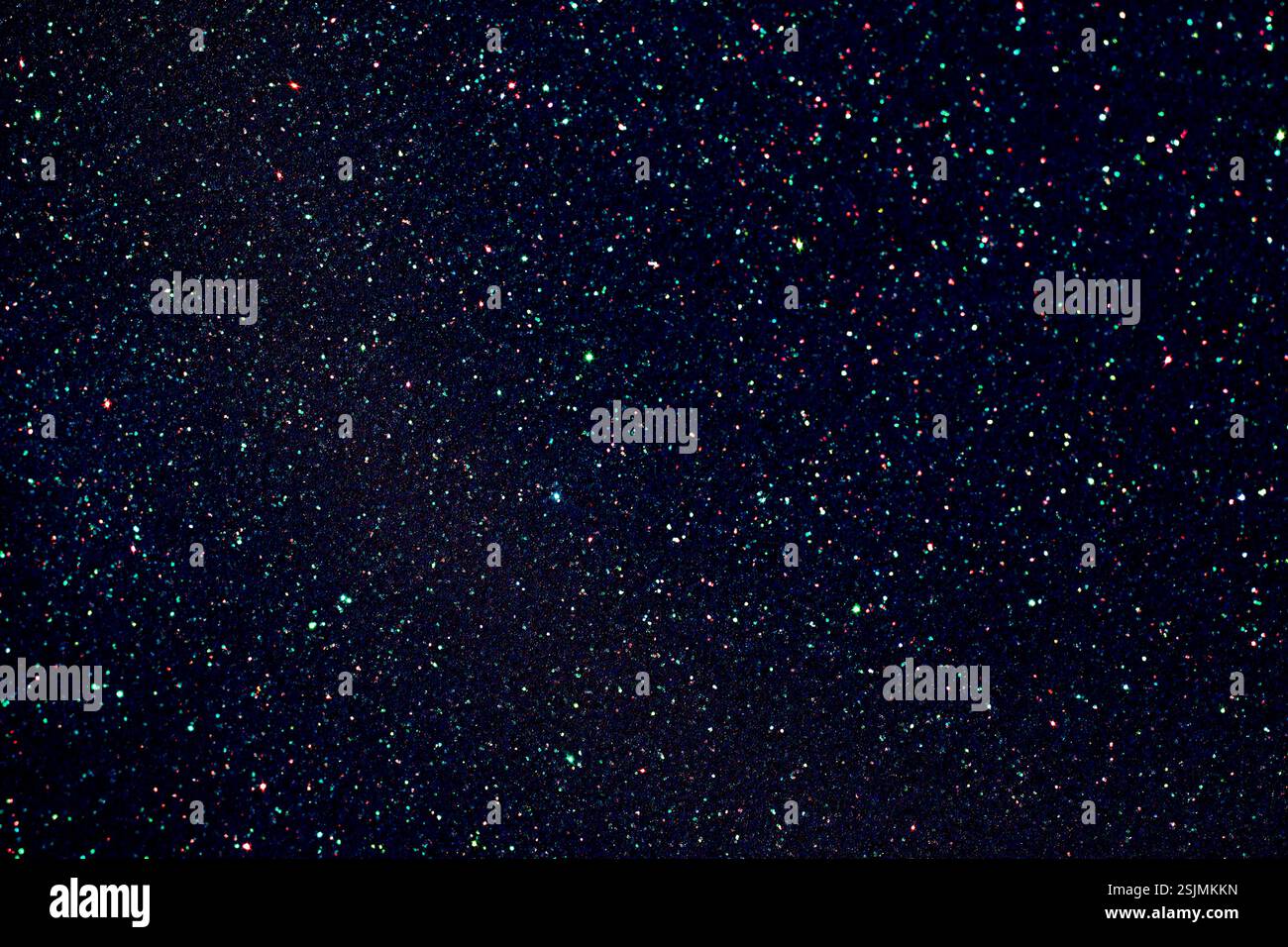 Vivid starry night sky with colorful shimmering celestial details Stock ...