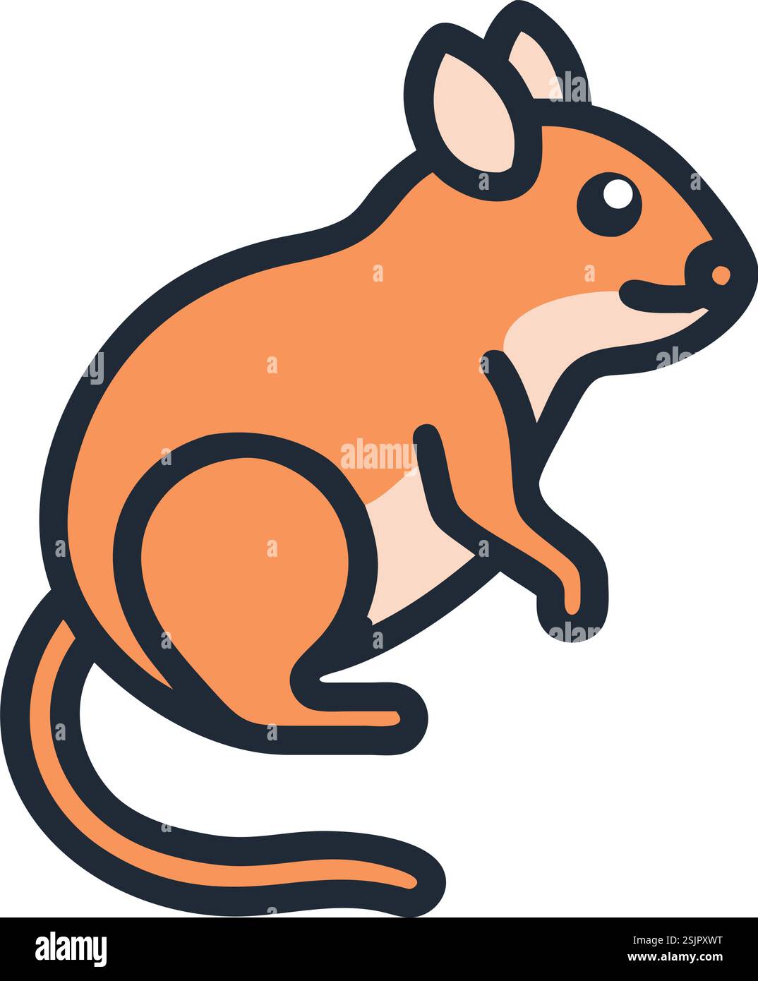 Blue desert rat Stock Vector Images - Alamy