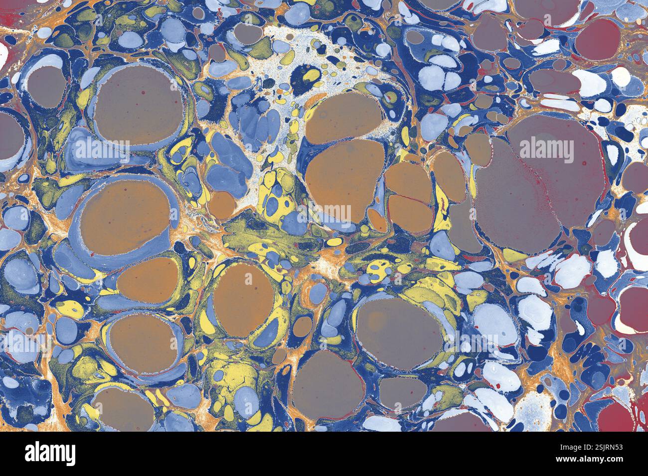 Abstract creative marbling pattern for fabric, design background texture Stock Photo