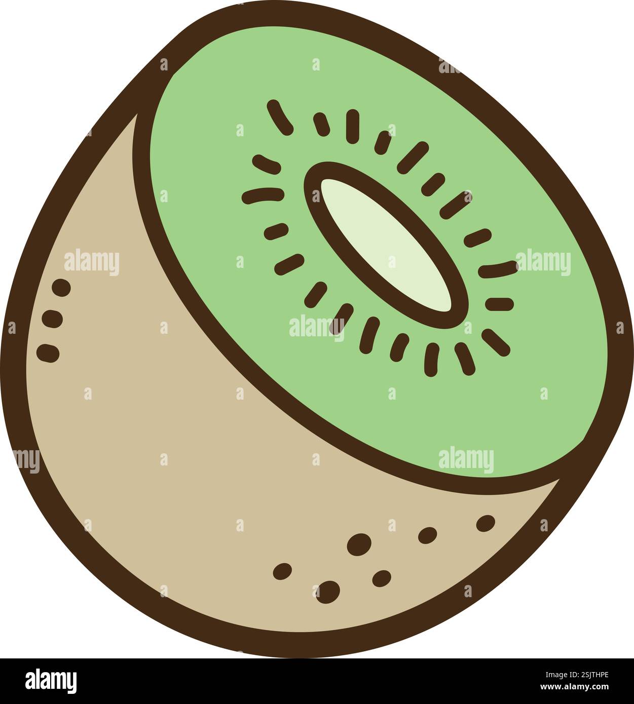 Kiwi slice vector vectors hi-res stock photography and images - Alamy, image size:1251x1390