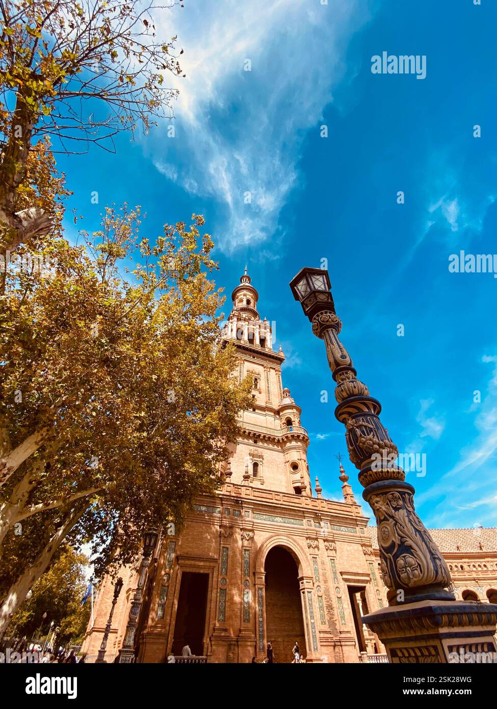 Spanish Food and Architedsture - Smartphone Captured Stock Image