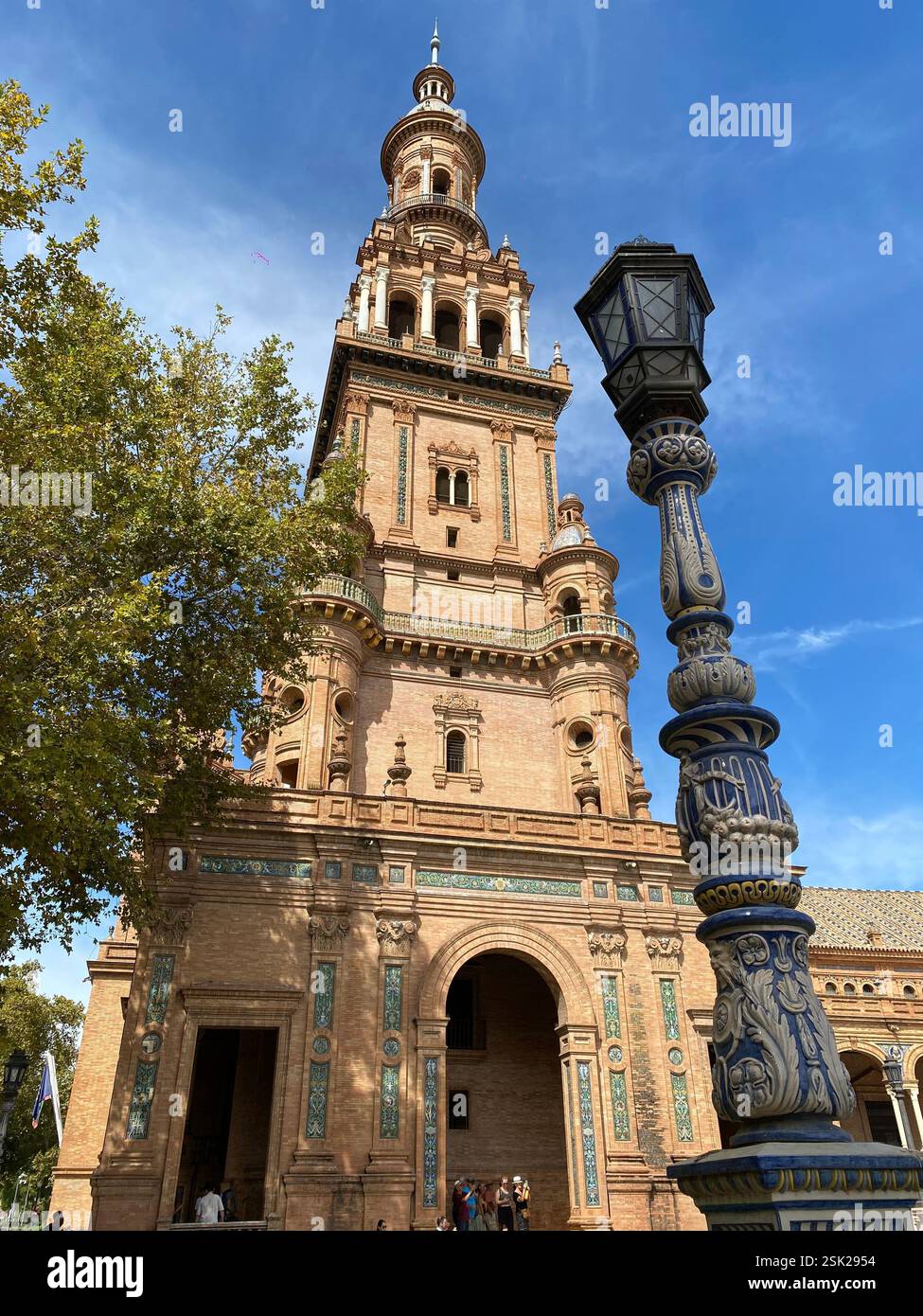 Spanish Food and Architedsture - Smartphone Captured Stock Image