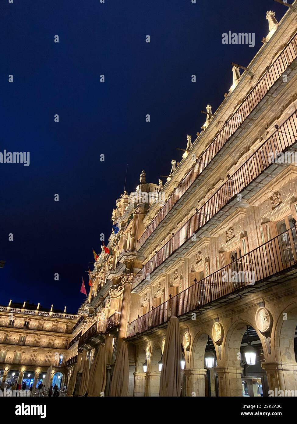 Spanish Food and Architedsture - Smartphone Captured Stock Image