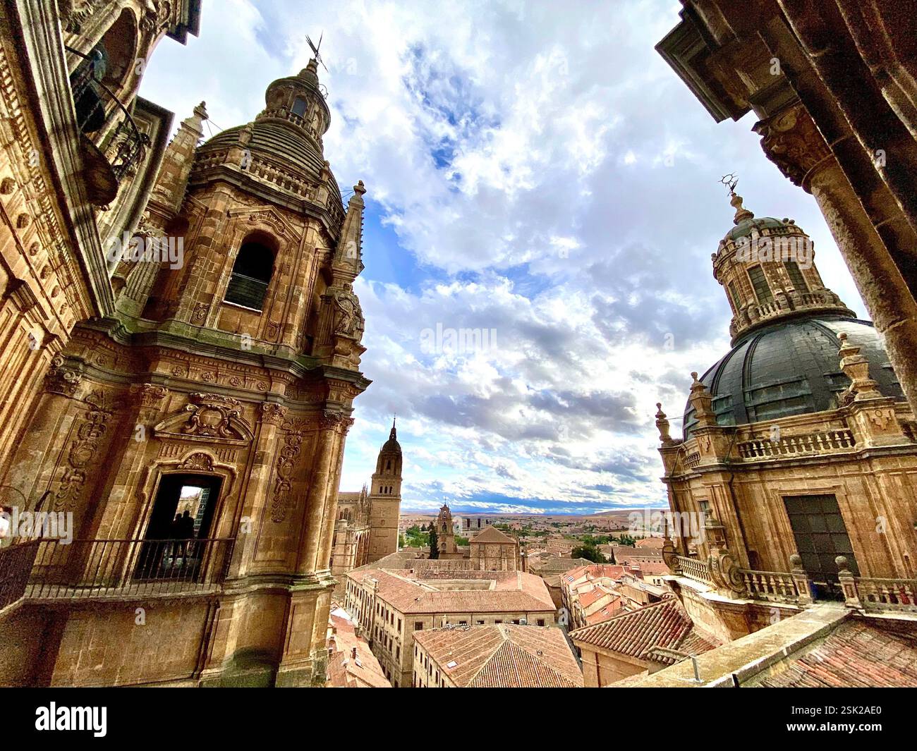 Spanish Food and Architedsture - Smartphone Captured Stock Image