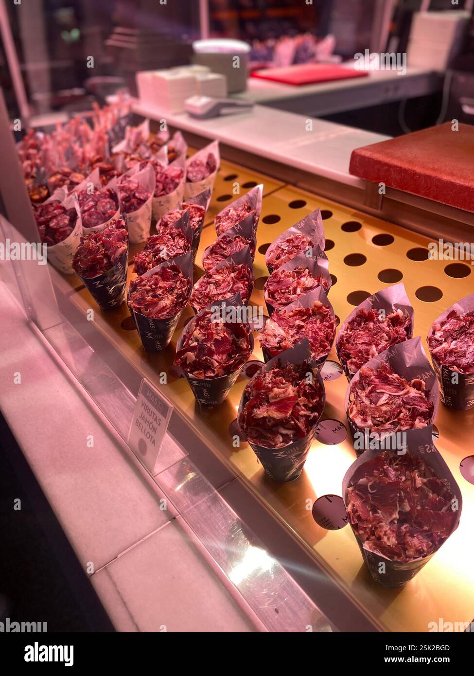 Spanish Food and Architedsture - Smartphone Captured Stock Image