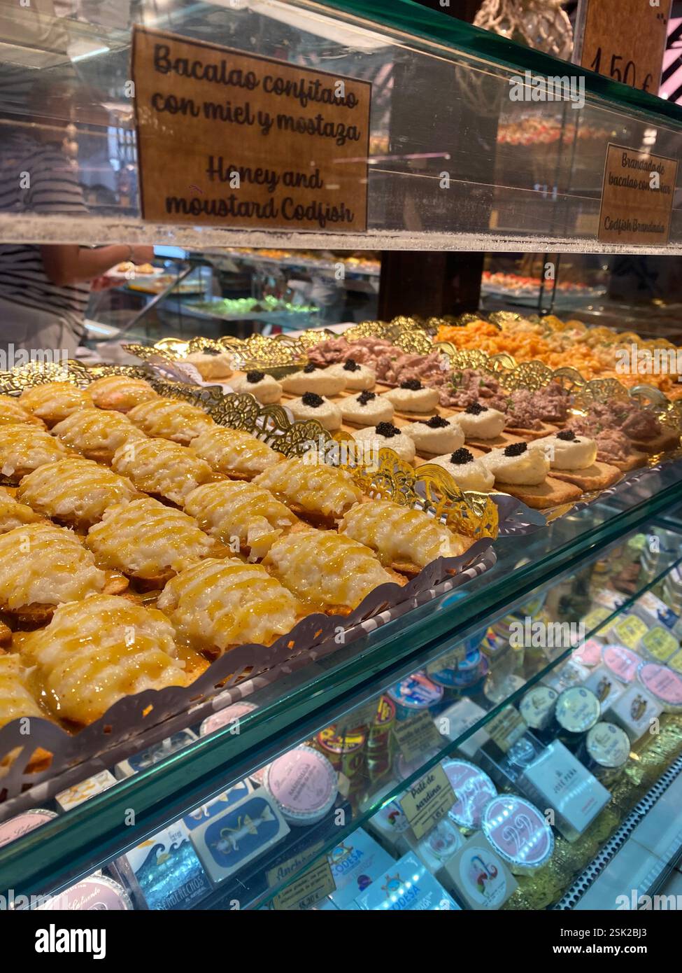 Spanish Food and Architedsture - Smartphone Captured Stock Image