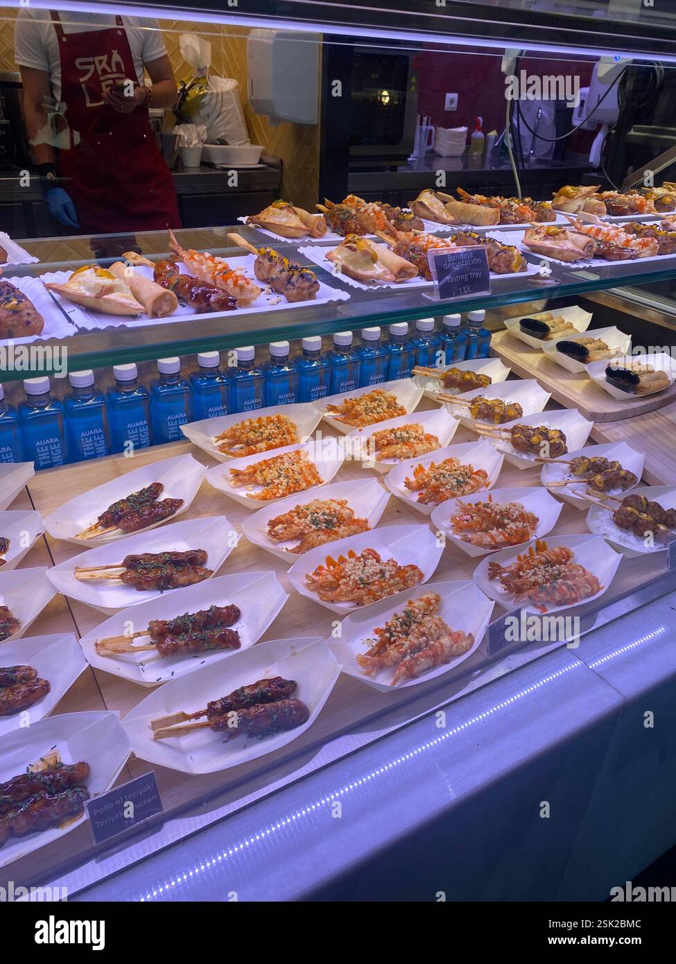 Spanish Food and Architedsture - Smartphone Captured Stock Image