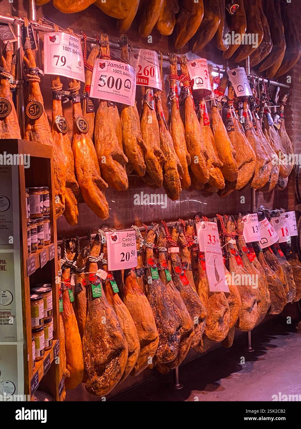 Spanish Food and Architedsture - Smartphone Captured Stock Image