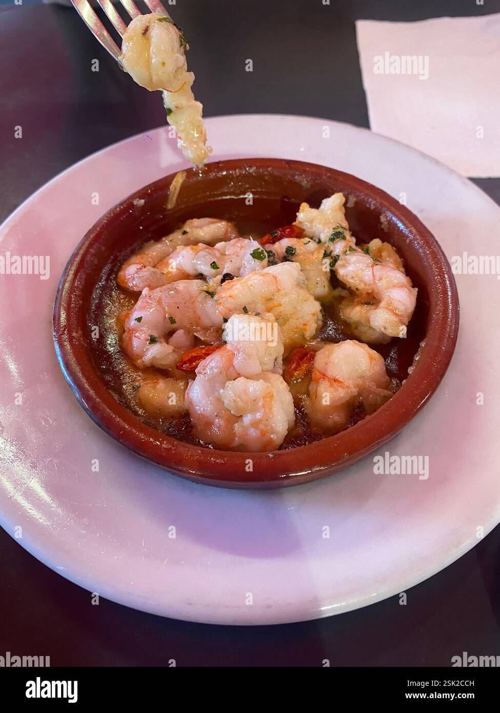 Spanish Food and Architedsture - Smartphone Captured Stock Image