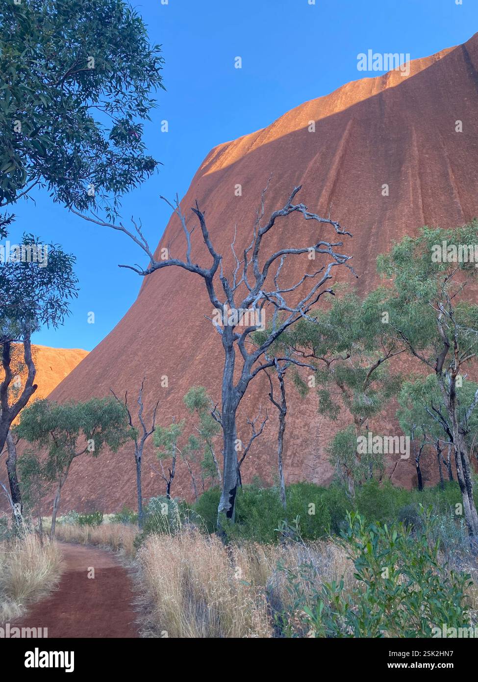Uluru, NT Australia - Smartphone Captured Stock Image
