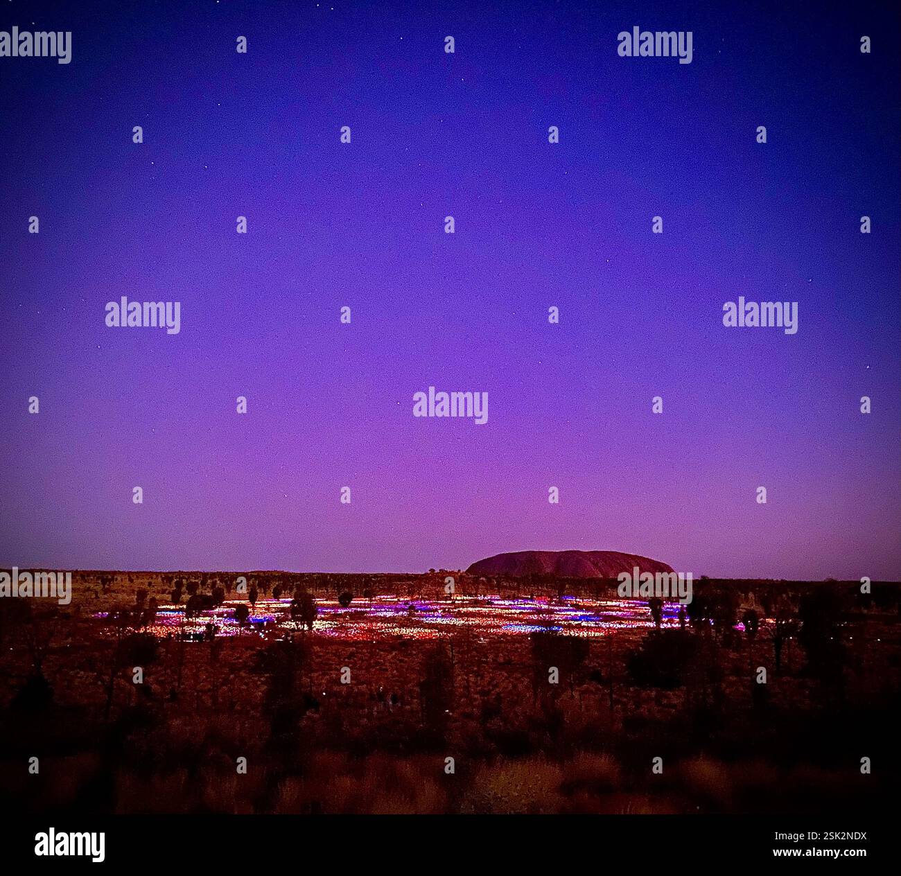 Uluru, NT Australia - Smartphone Captured Stock Image