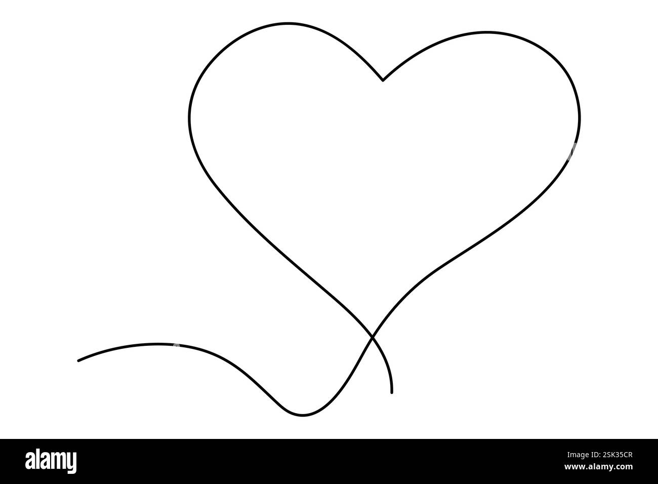 Heart outline Black and White Stock Photos \u0026 Images - Alamy, image size:1300x956