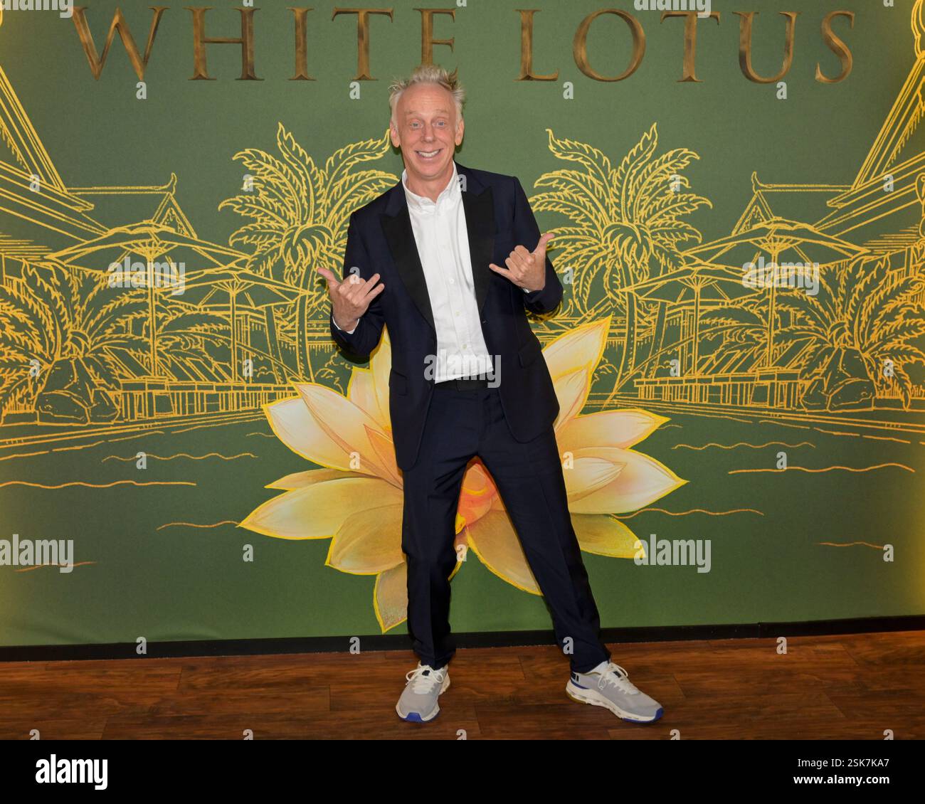 February 10, 2025, Hollywood, California, USA Mike White attends the