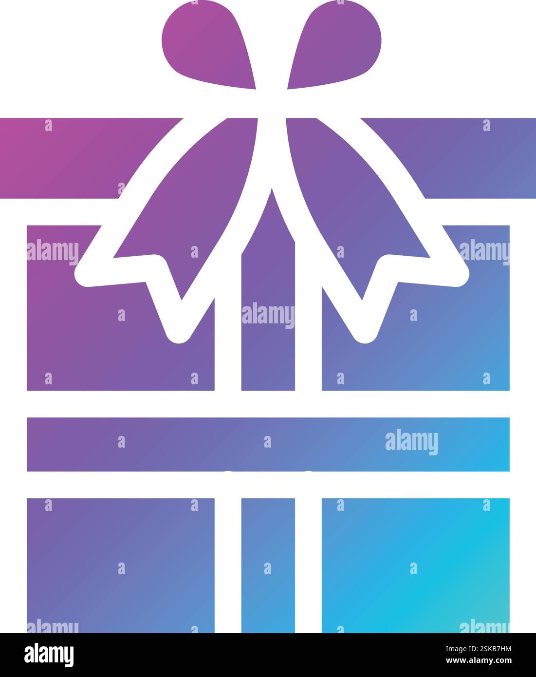 Gift box Vector Icon Design Illustration Stock Vector