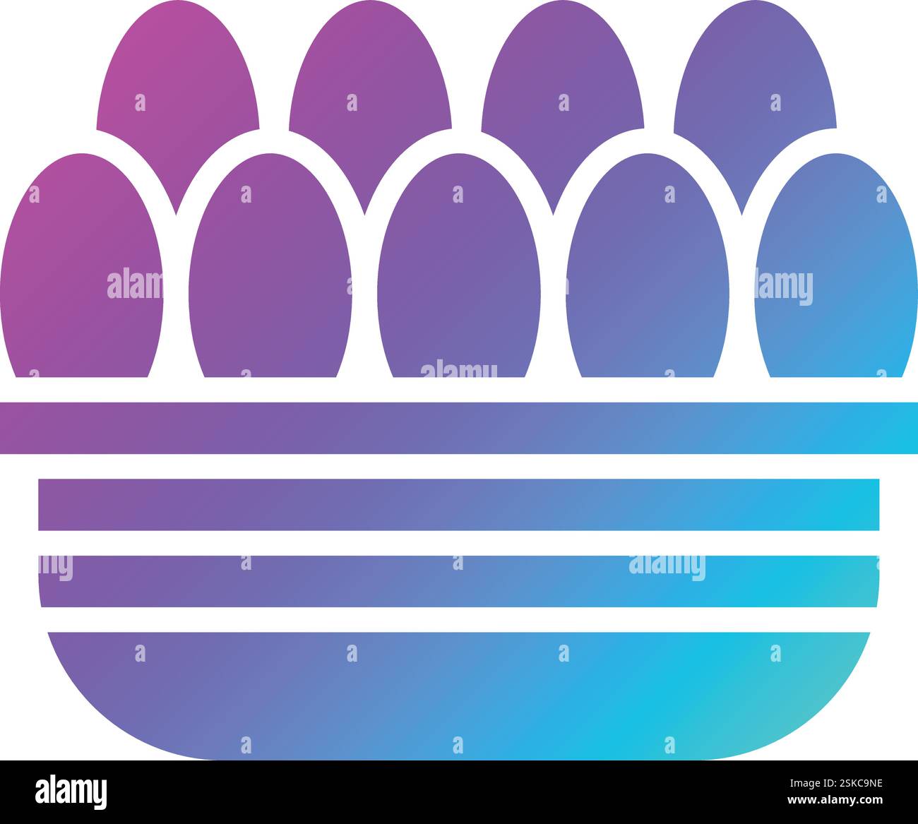 Eggs Vector Icon Design Illustration Stock Vector Image & Art - Alamy