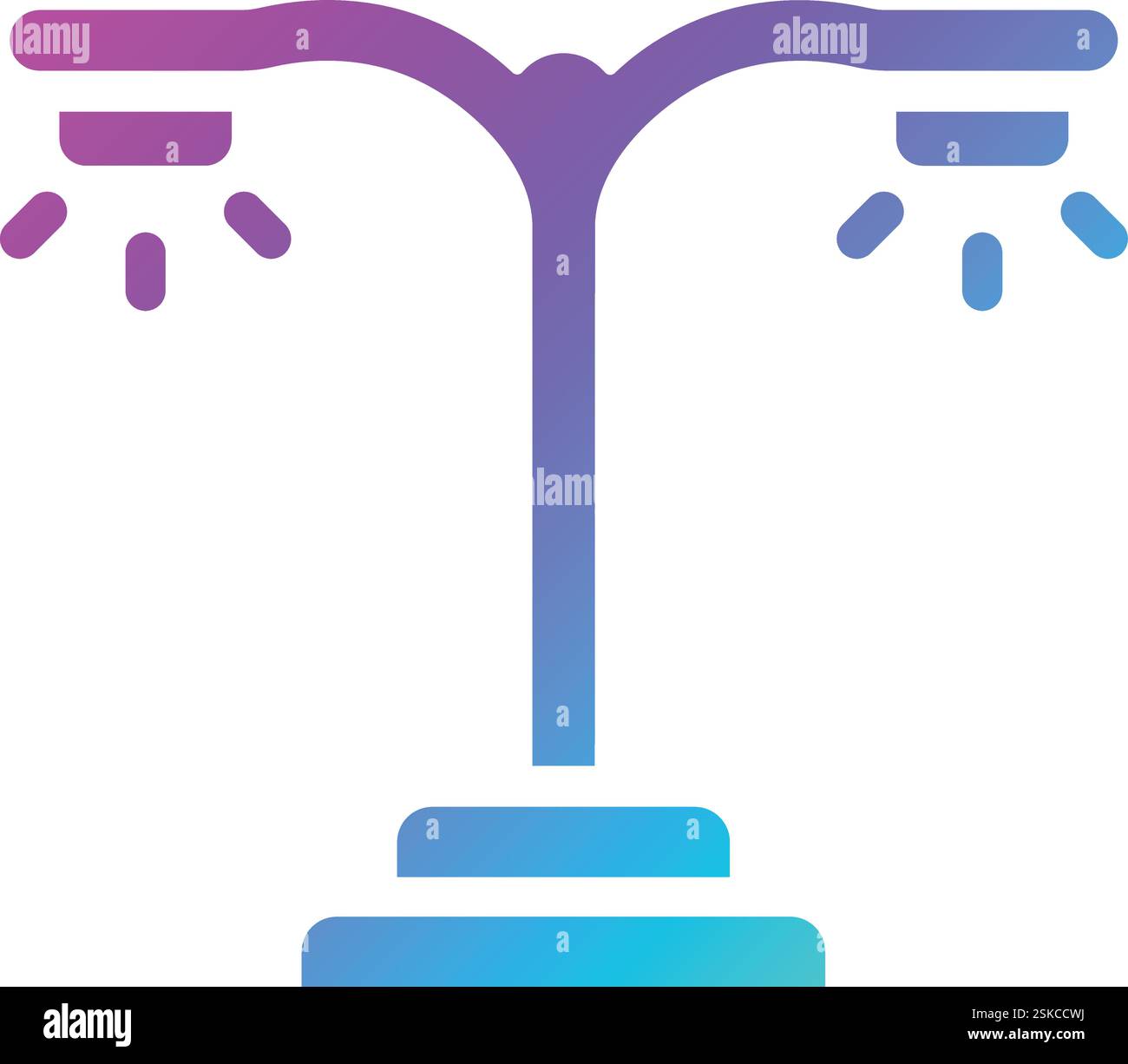 Street light Vector Icon Design Illustration Stock Vector Image & Art ...
