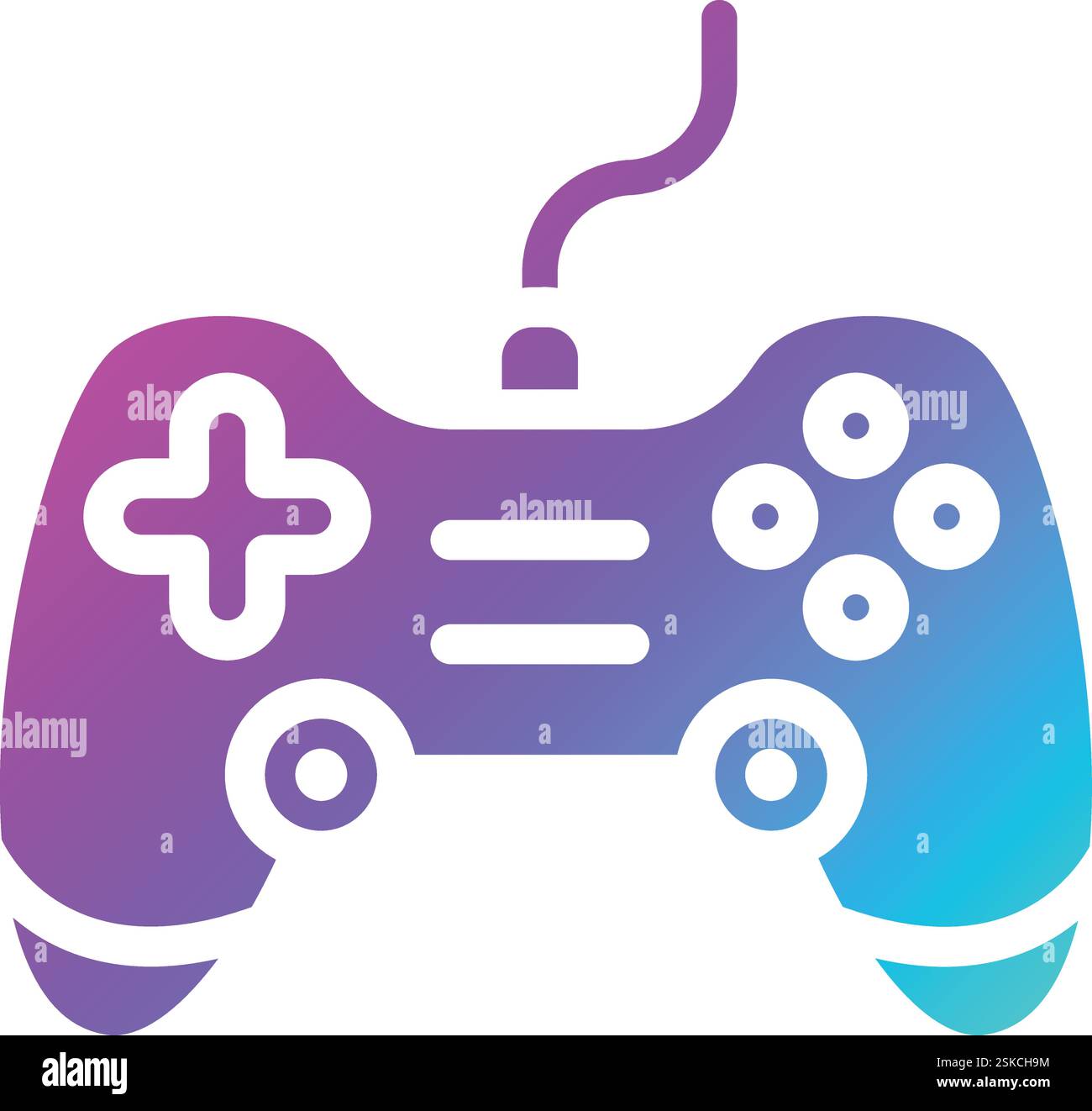 Game controller Vector Icon Design Illustration Stock Vector