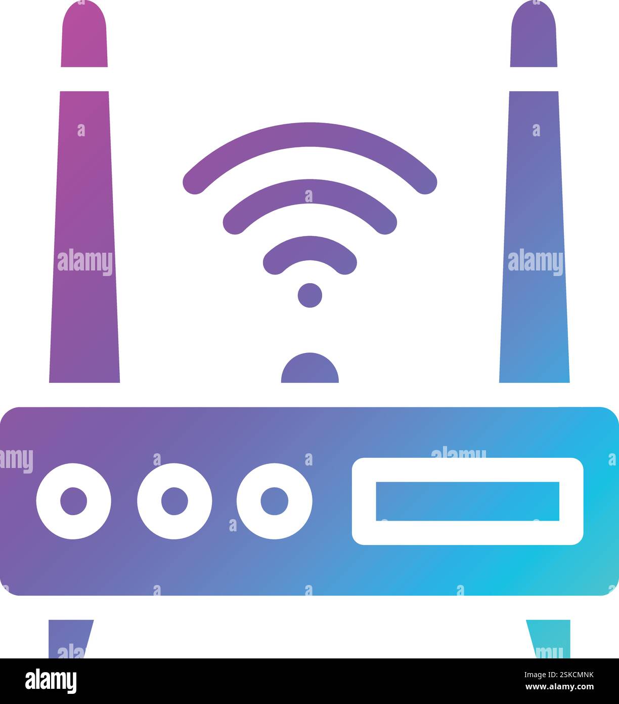Wifi modern router icon hi-res stock photography and images - Alamy