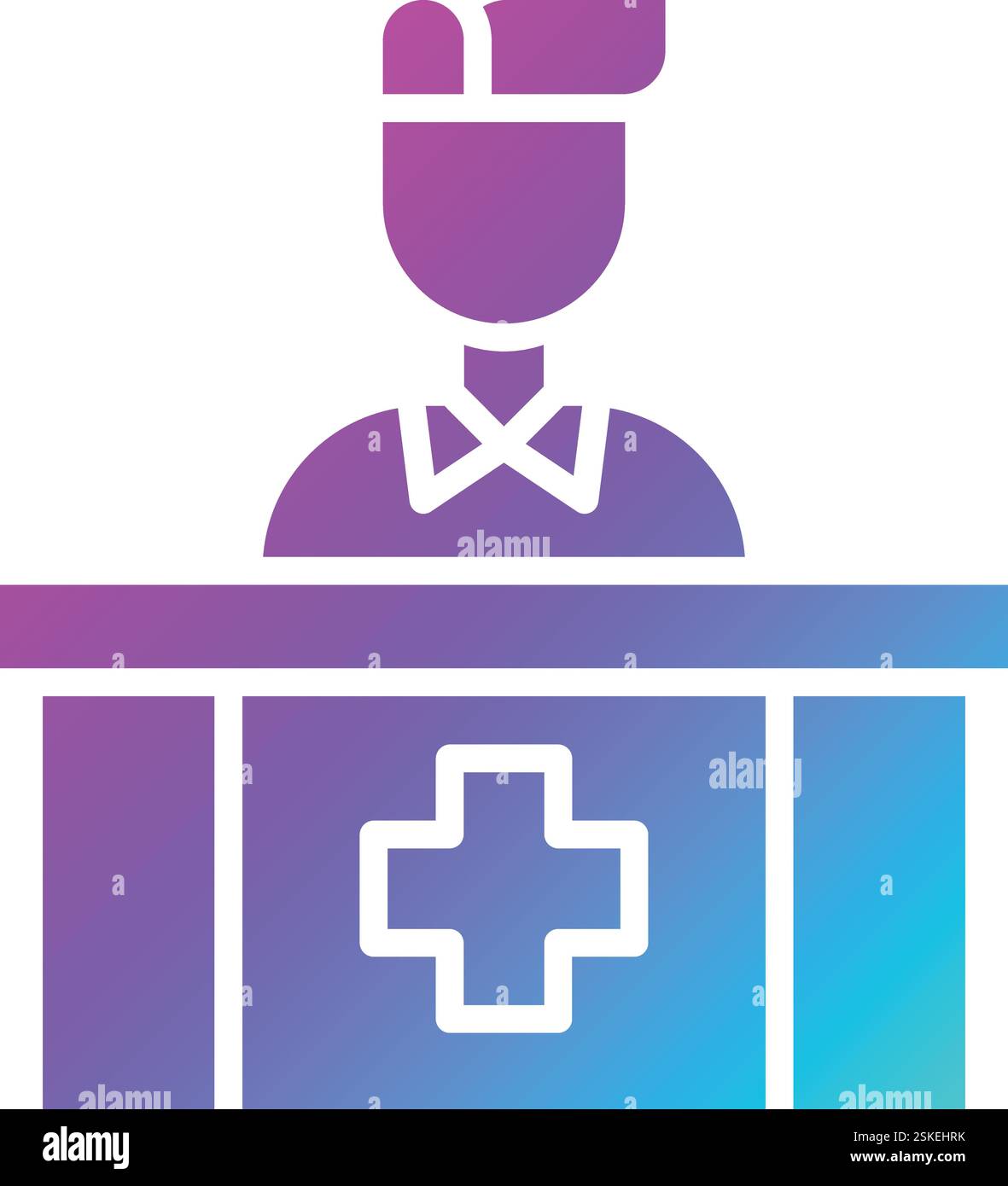 Reception Vector Icon Design Illustration Stock Vector Image & Art - Alamy