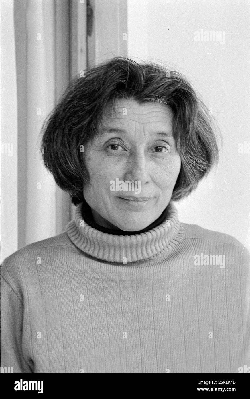 --- Han Suyin, Schriftstellerin 1972#Han Suyin, writer 1972- RDB BY DUKAS Stock Photo