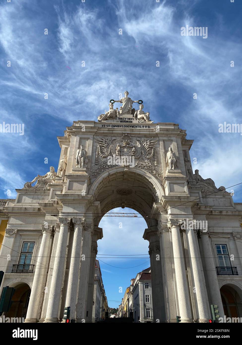 Travelling through the streets of Portugal - Smartphone Captured Stock Image