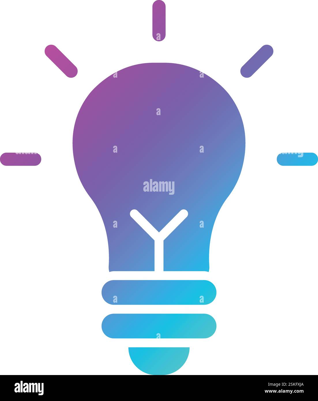 Bulb Vector Icon Design Illustration Stock Vector