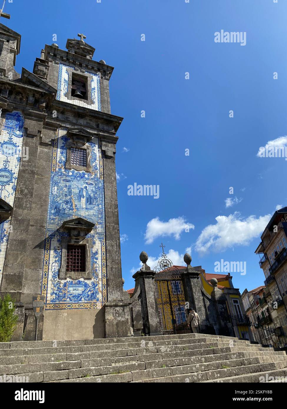 Travelling through the streets of Portugal - Smartphone Captured Stock Image