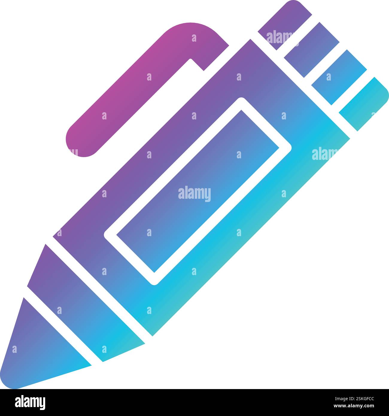 Marker Vector Icon Design Illustration Stock Vector