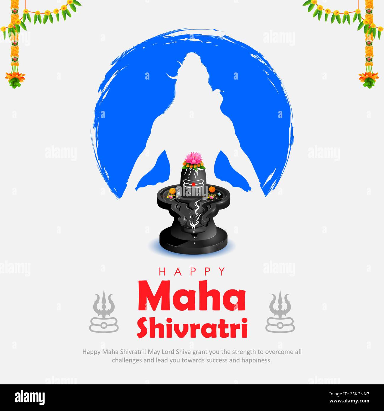 Lord Shiva, Indian God of Hindu for Maha Shivratri festival of India ...