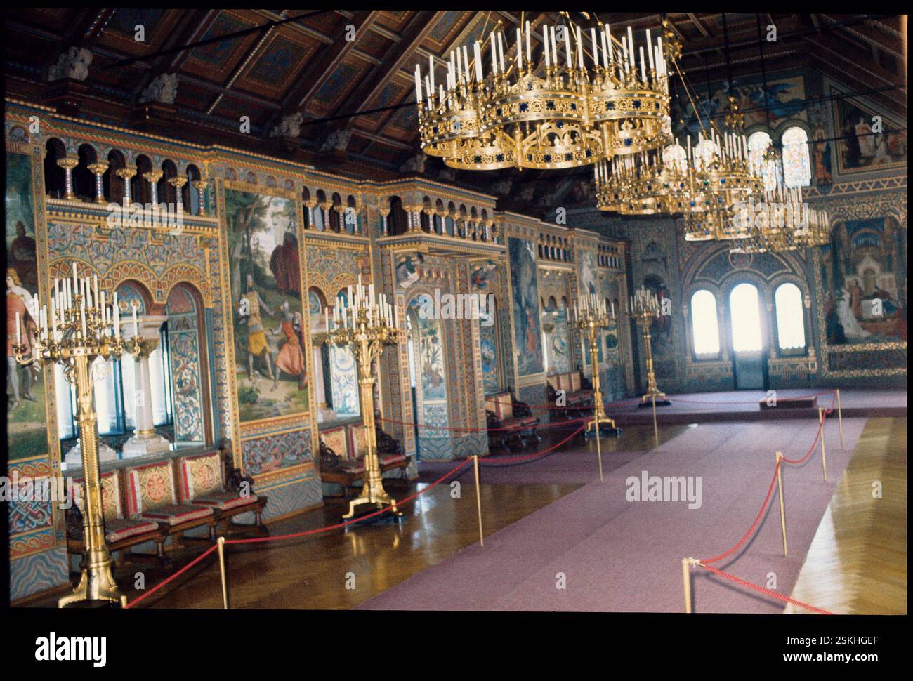 Sängersaal, Schloss Neuschwanstein#Singers' Hall , Neuschwanstein ...
