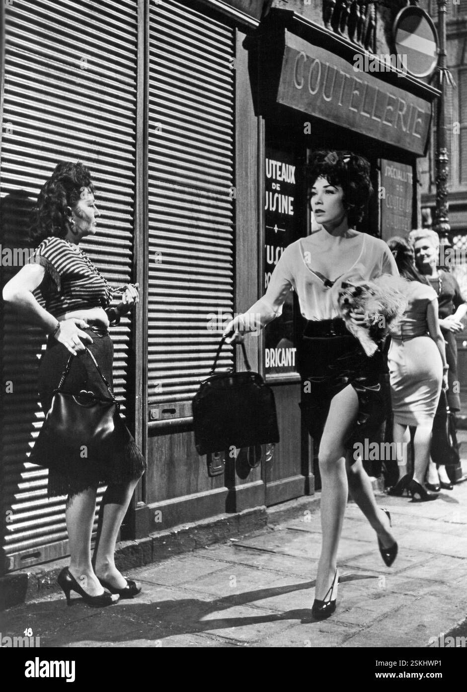 --- Shirley MacLaine in 'Irma la Douce' 1963#Shirley MacLaine in 'Irma la Douce' 1963 Stock Photo