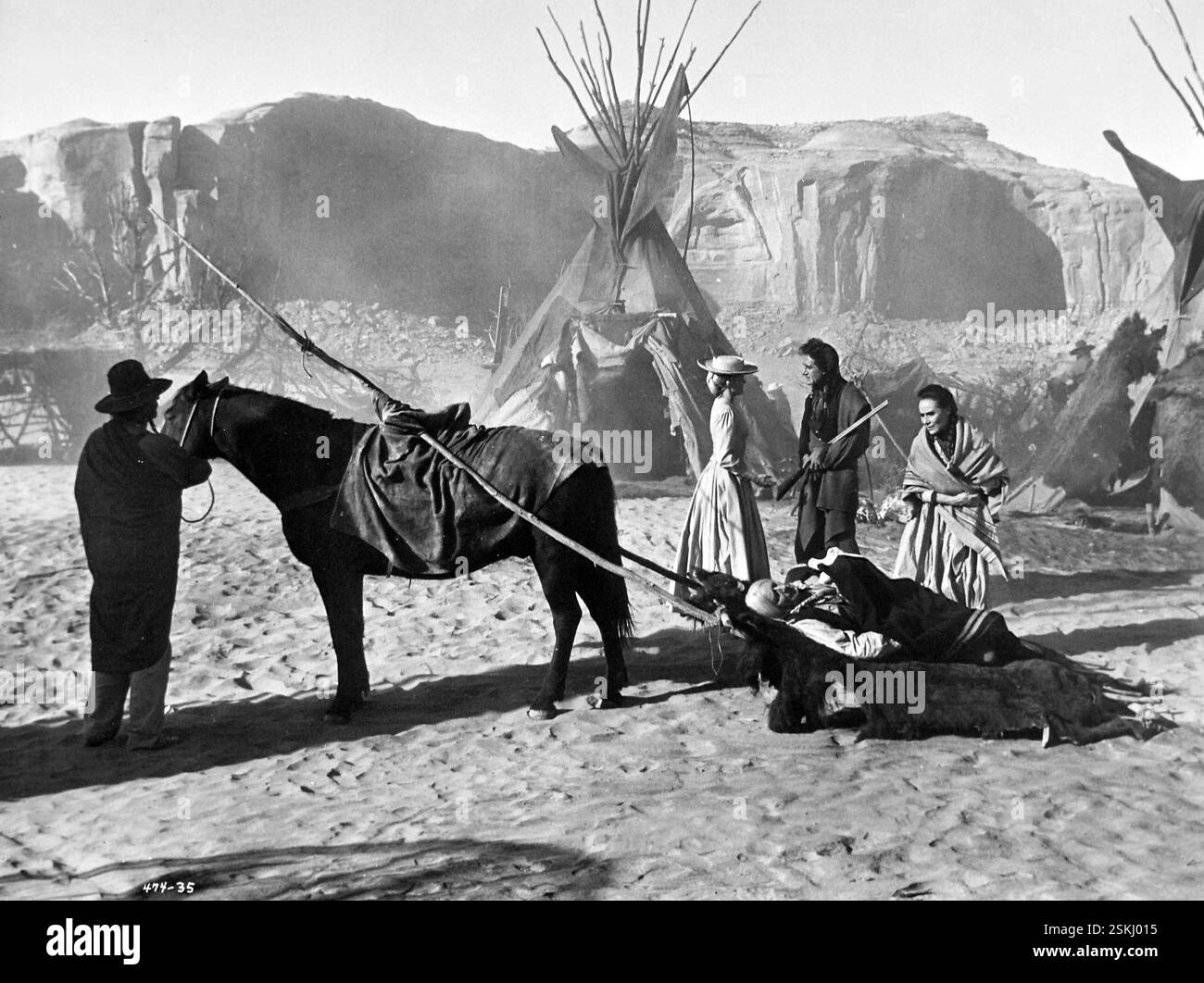Cheyenne Autumn", Filmszene 1964#"Cheyenne Autumn", Movie Scene 1964 ...