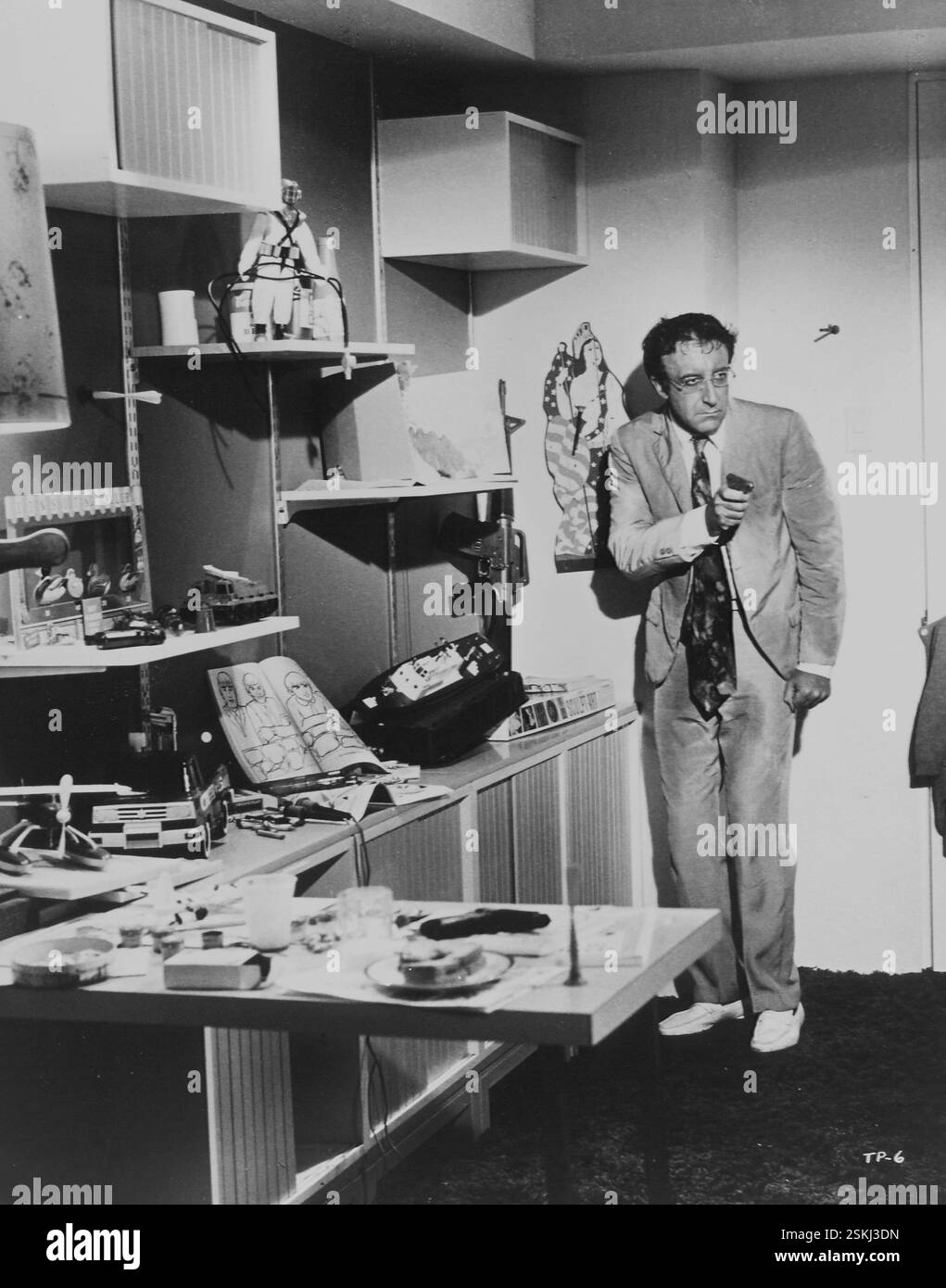 --- Peter Sellers in "The Party" 1968#Peter Sellers in "The Party" 1968- RDB BY DUKAS Stock Photo