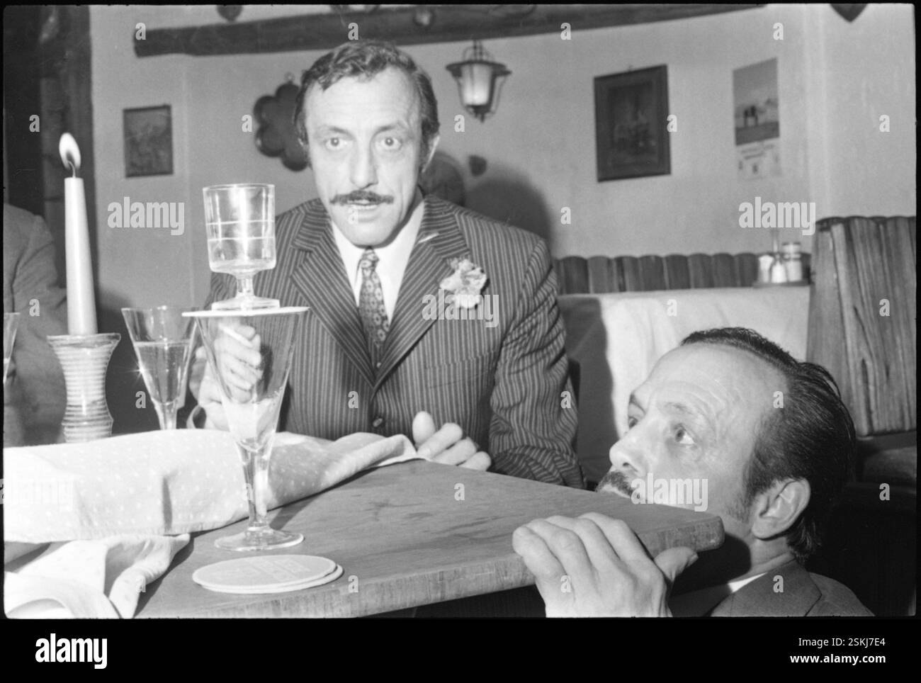 Die Brüder Alfredo und Donato Smaldini feiern 50.Geburtstag 1969# ...