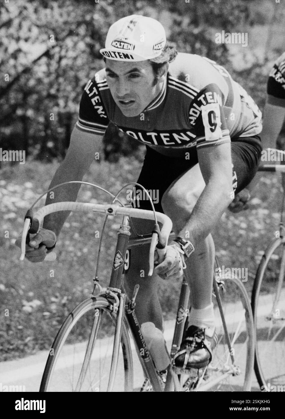 Eddy merckx 1976 Black and White Stock Photos & Images - Alamy