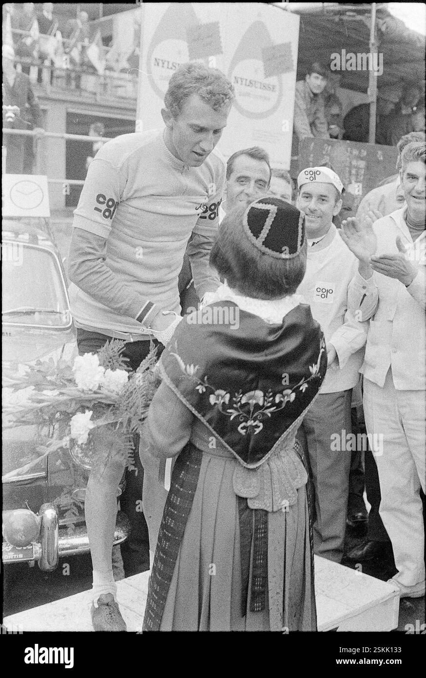 Photo De Presse Cyclisme : Ronin Morton (USA) Et Gianni Motta (Italie), Bel état